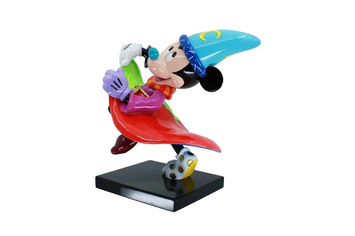 Disney Britto Fantasia 85th Anniversary Sorcerer Mickey Large Figurine