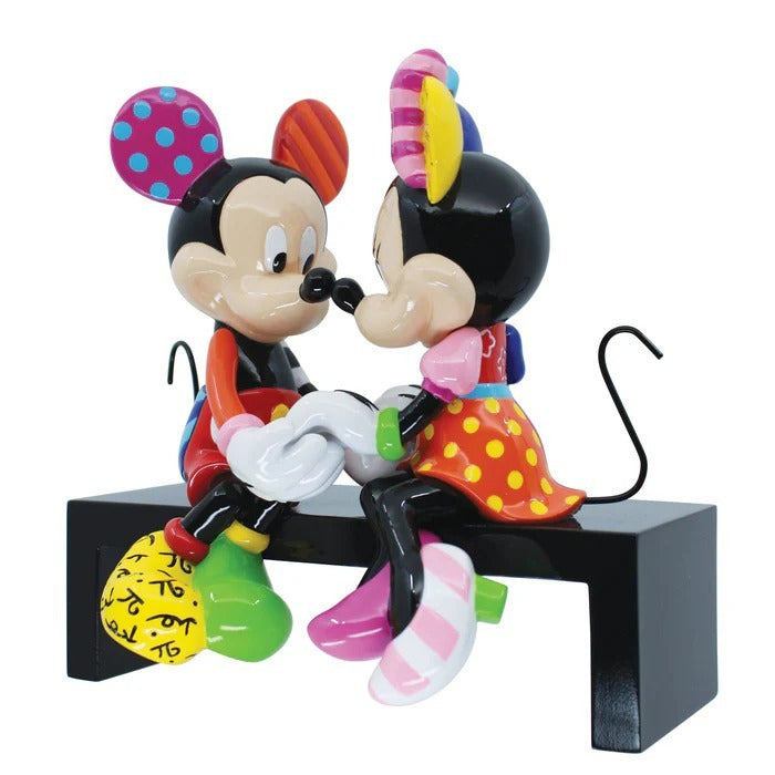 Romero Britto Disney Britto Mickey & Minnie Mouse Love Figurine