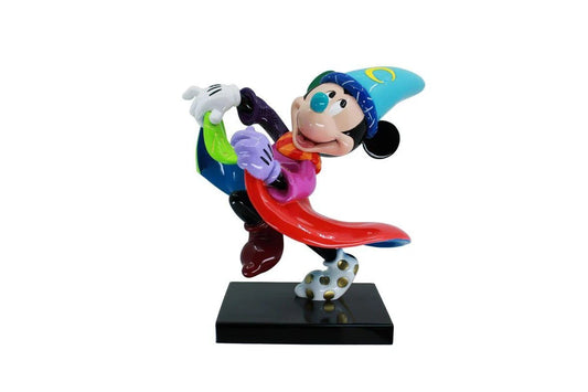 Disney Britto Fantasia 85th Anniversary Sorcerer Mickey Large Figurine