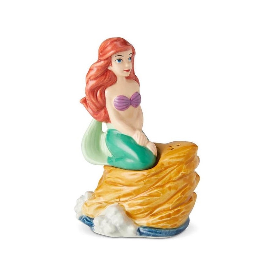 Disney Ariel on Rock Salt & Pepper Shaker Set – Ceramic Collectible Kitchenware