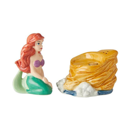 Disney Ariel on Rock Salt & Pepper Shaker Set – Ceramic Collectible Kitchenware