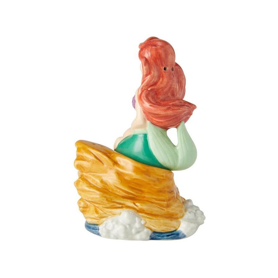 Disney Ariel on Rock Salt & Pepper Shaker Set – Ceramic Collectible Kitchenware