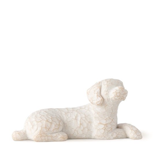 Willow Tree – Love My Dog (Small Lying) Figurine by Susan Lordi