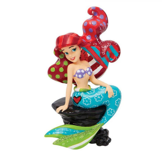 Disney Britto Ariel on Rock Large Figurine