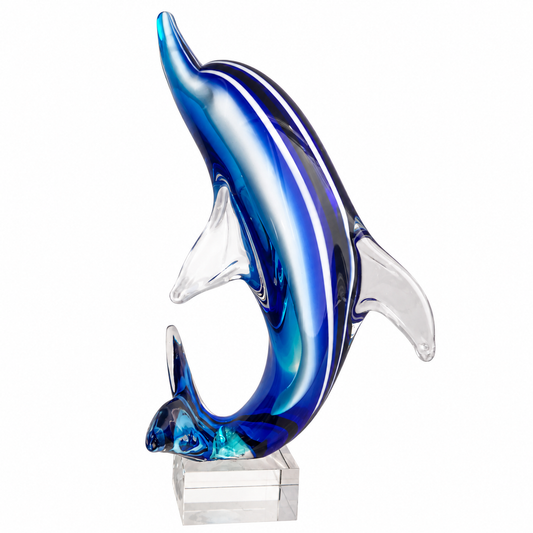 Zibo Art Glass – Bottlenose Dolphin