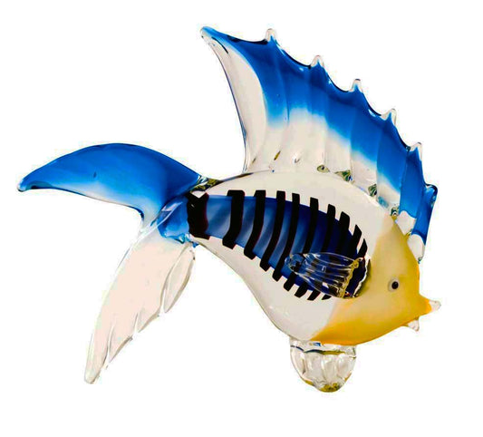 Zibo Art Glass – Blue Fin Fish