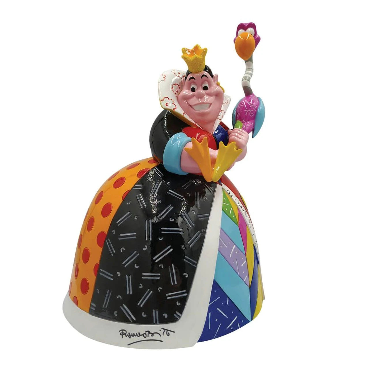 Disney Britto Queen of Hearts 70th Anniversary Large Figurine