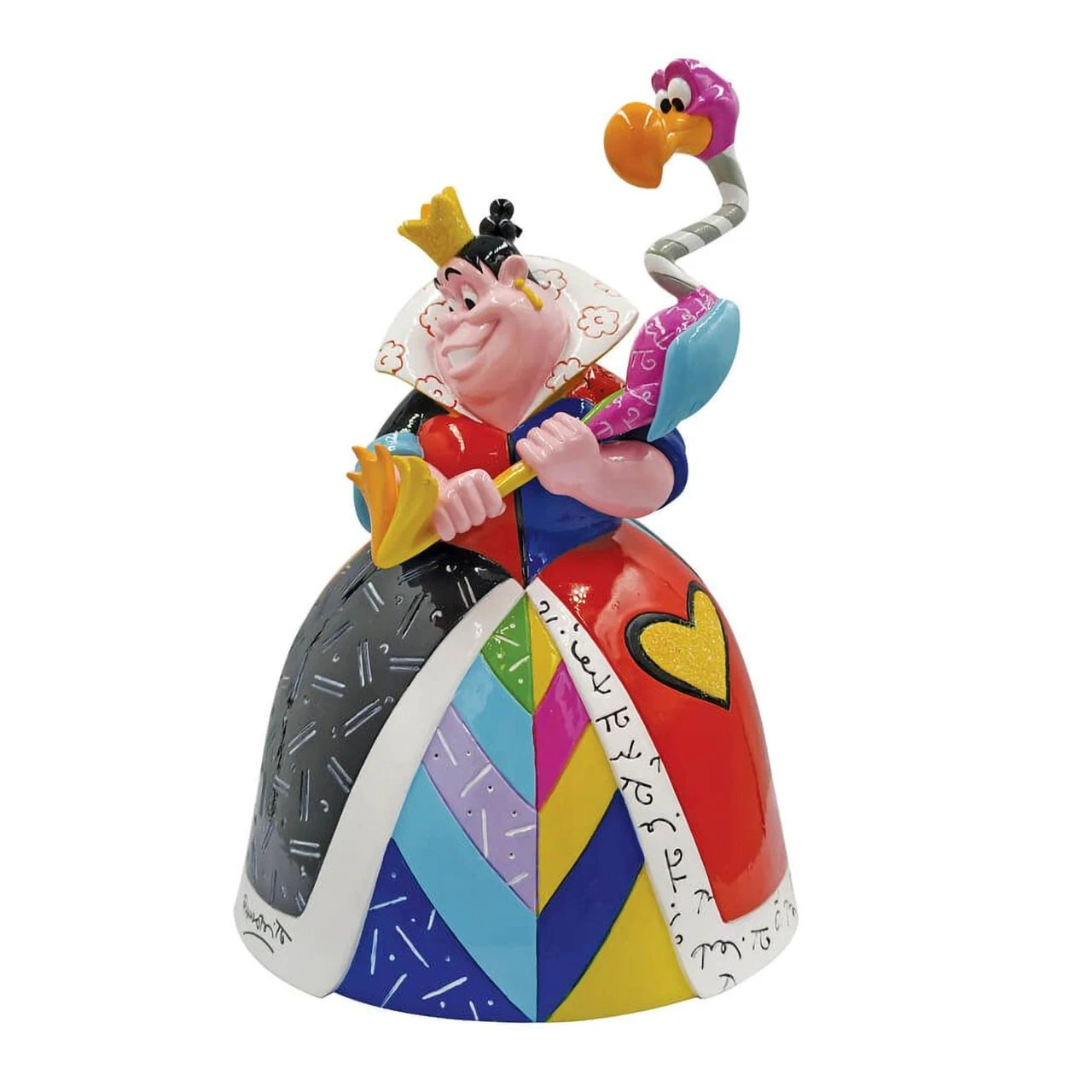 Disney Britto Queen of Hearts 70th Anniversary Large Figurine
