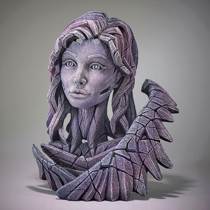 Edge Sculpture Angel Bust – Large Hand-Painted Resin Figurine