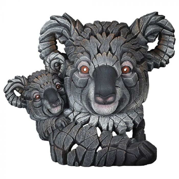 EDGE KOALA & JOEY BUST – MATT BUCKLEY SCULPTURE