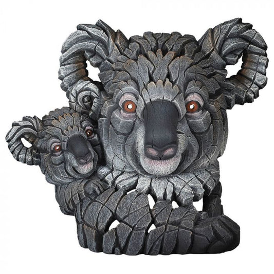EDGE KOALA & JOEY BUST – MATT BUCKLEY SCULPTURE