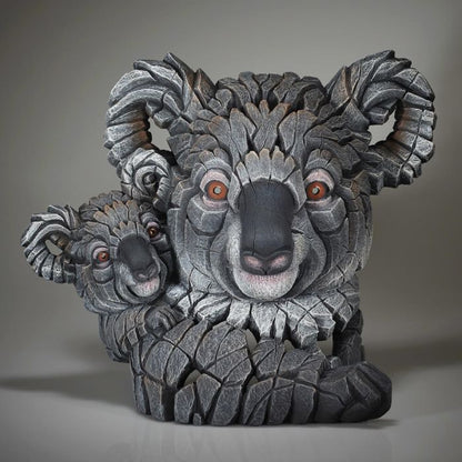 EDGE KOALA & JOEY BUST – MATT BUCKLEY SCULPTURE