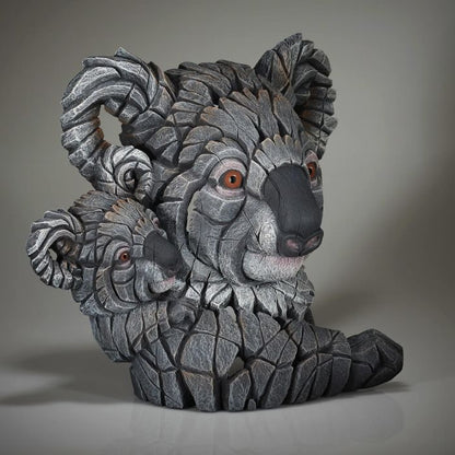 EDGE KOALA & JOEY BUST – MATT BUCKLEY SCULPTURE