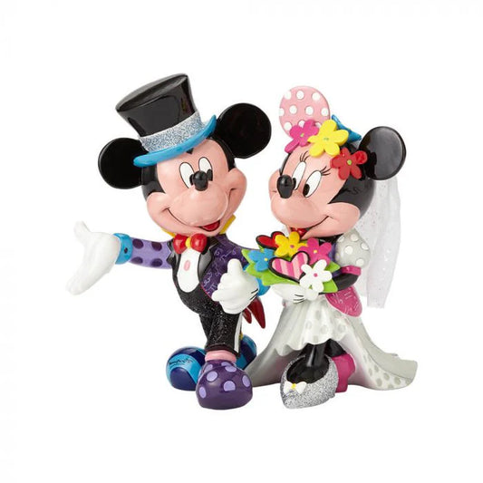 Mickey Mouse & Minnie Mouse Disney Britto Wedding Figurine