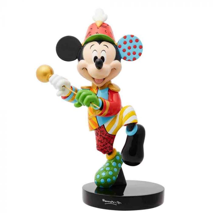 Disney Britto Mickey Band Leader Large Figurine